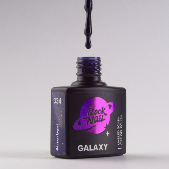 Гель-лак RockNail Galaxy 334 Absorbent-#233220