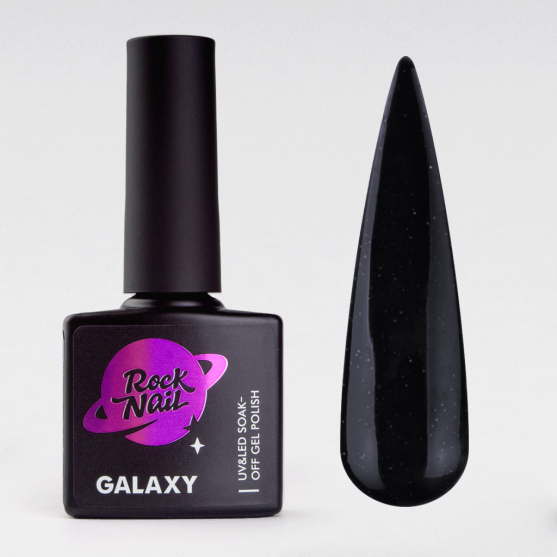 Гель-лак RockNail Galaxy 336 Black Hole-#233230