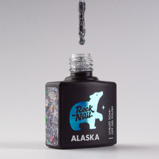 Гель-лак RockNail Alaska 462 Polar Bear-#233397