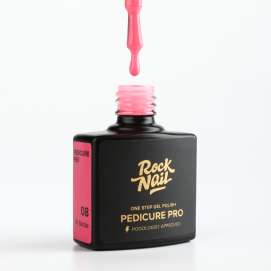 Однофазный гель-лак для педикюра RockNail Pedicure Pro 08 Hi Barbie