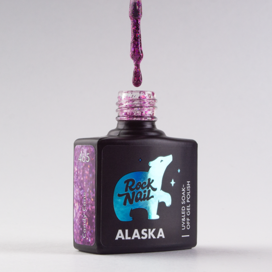 Гель-лак RockNail Alaska 465 Candy Cane-#227393