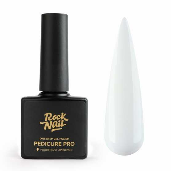 Однофазный гель-лак для педикюра RockNail Pedicure Pro 01 Walking On Clouds-#253529