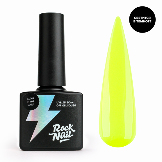 Гель-лак RockNail Summer Beat 444 Crazy Lemon-#248450