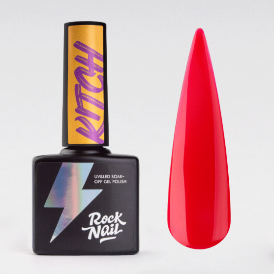 Гель-лак RockNail Kitch 756 Smudge My Lipstick-#257600