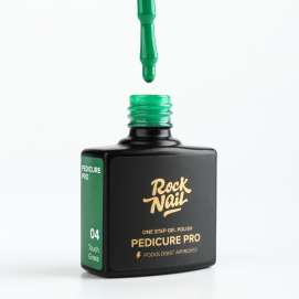 Однофазный гель-лак для педикюра RockNail Pedicure Pro 04 Touch Grass