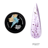 Гель с сухоцветами RockNail Flower Power FG07 Flowerbomb 10мл-#252755