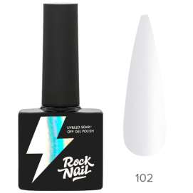 Гель-лак RockNail Basic 102 Ultra White