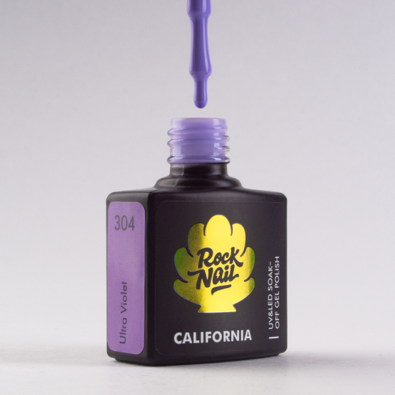 Гель-лак RockNail California 304 Ultra Violet-#237451